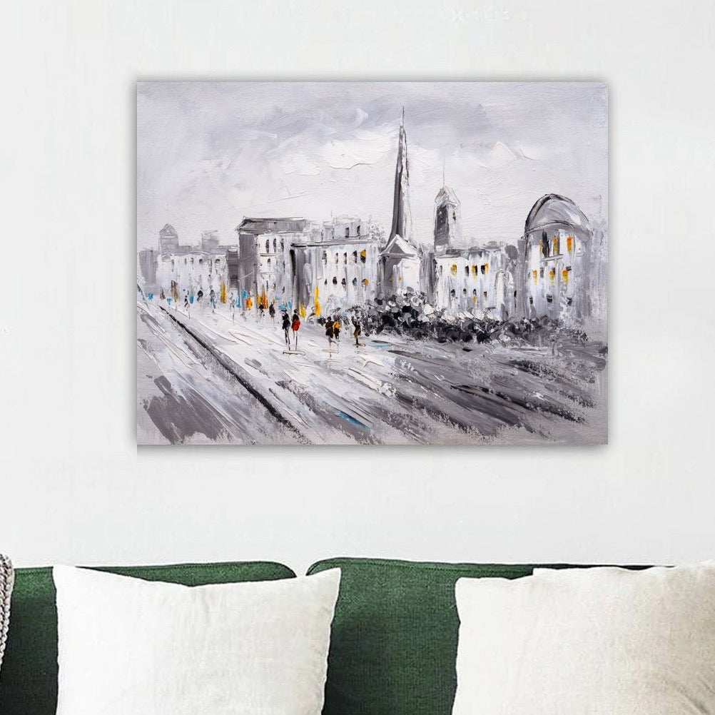 Schilderij Colour In The Dark (Canvas)